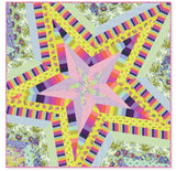 PRE-ORDER Star Storm Quilt Kit featuring Floral Reef