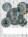 Coloring With Thread Book by Tula Pink