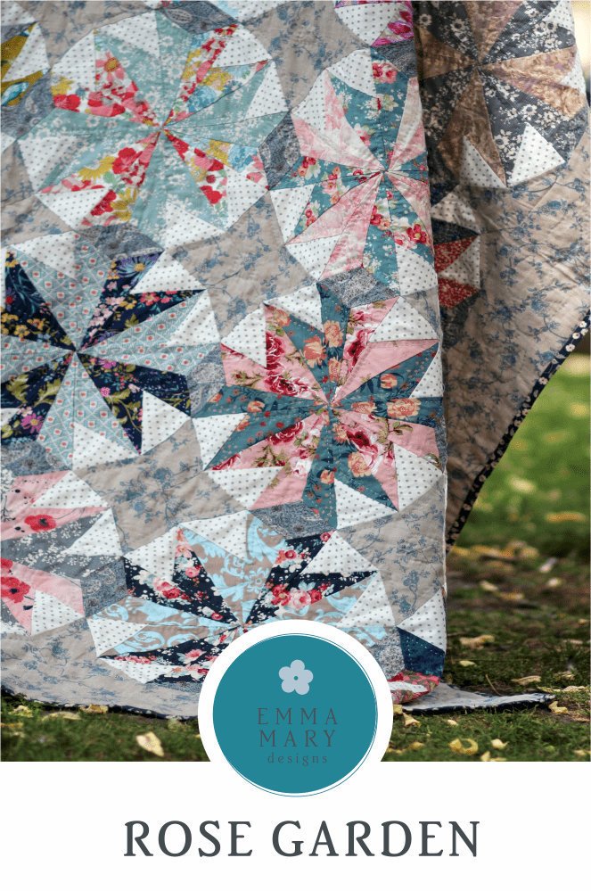 Rose Garden Quilt Pattern Set – Strawberry Quiltcake