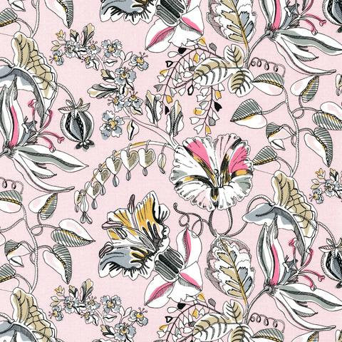 Kew Road Pink Liberty London Tana Lawn – Strawberry Quiltcake