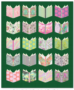 Book Nerd Lilypad Quilt Kit featuring Roar