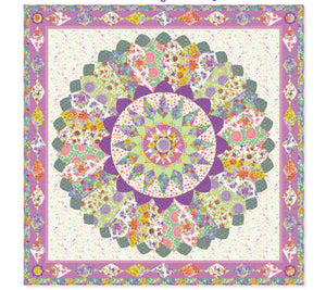 No Shrinking Violet Quilt Kit featuring Untamed