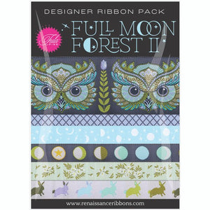 Full Moon Forest II Tula Pink 50th Collection Ribbon Pack in Starlight