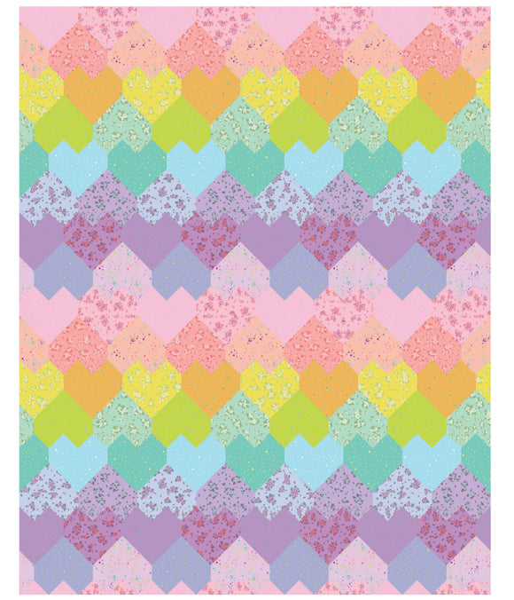 Sweetheart Medley Quilt Kit