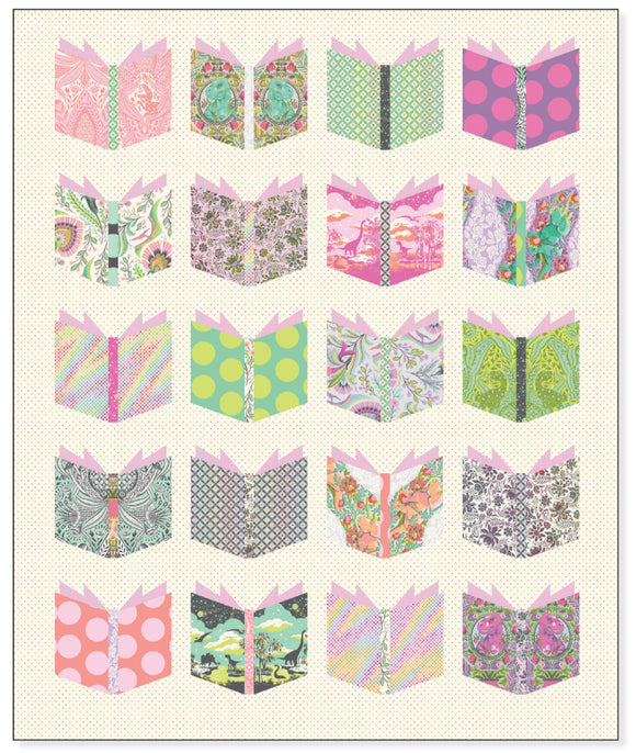 Book Nerd Cosmic Quilt Kit featuring Roar