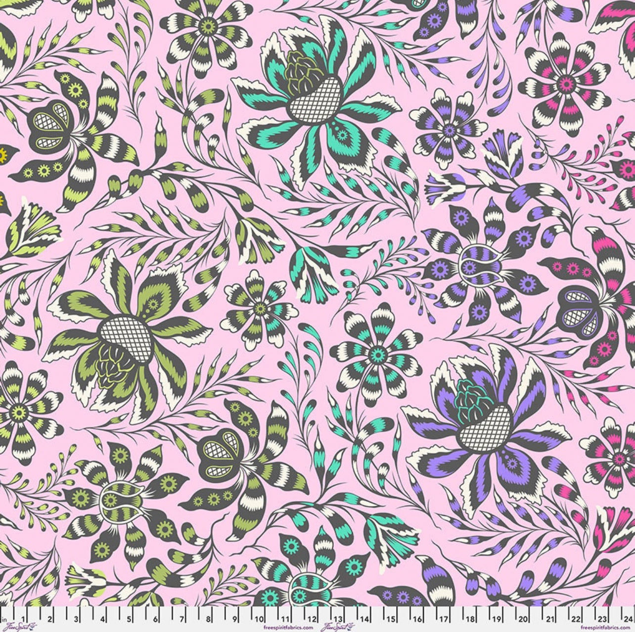The Big Bang Quilt Kit featuring Roar – Strawberry Quiltcake