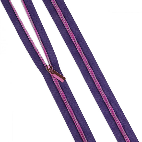 Tula Moonflower Zipper Coil by Sallie Tomato