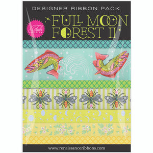 Full Moon Forest II Tula Pink 50th Collection Ribbon Pack in Enchanted