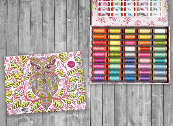 Full Moon Forest II Tula Pink 50th Collection Aurifil Thread Set