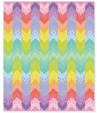 Woven Ribbons Quilt Kit featuring New True Colors