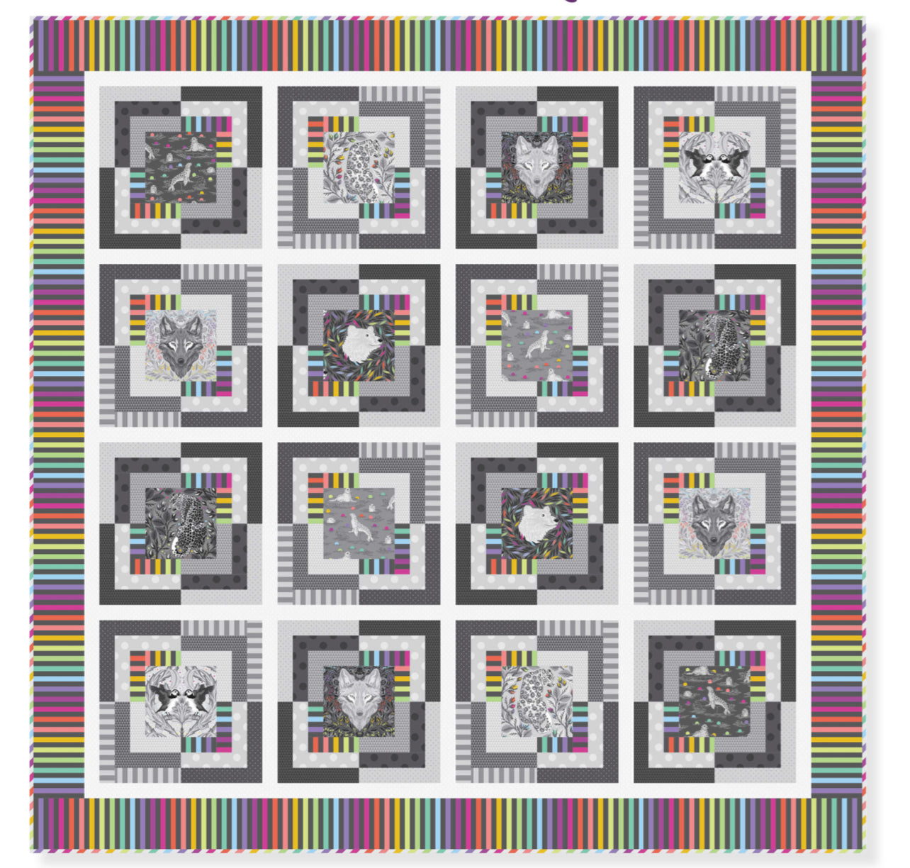 ★OSTKAKA★ Knut Mini Quilting_4COLORS pins__paws_quilt_pattern_by_mi