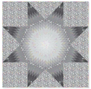 PRE-ORDER Shadow Star Quilt Kit featuring Graywork