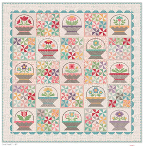 Flower Basket Sampler Quilt Kit by Lori Holt