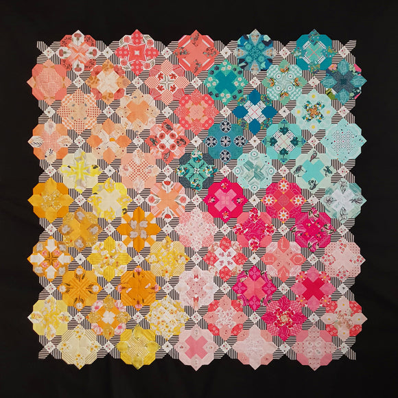 Prudence Quilt EPP Pattern Set