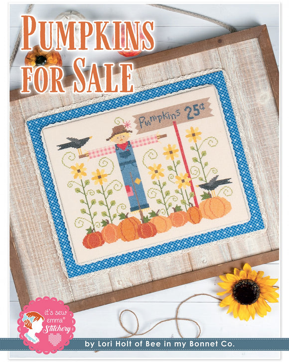 Pumpkins for Sale Cross Stitch Kit