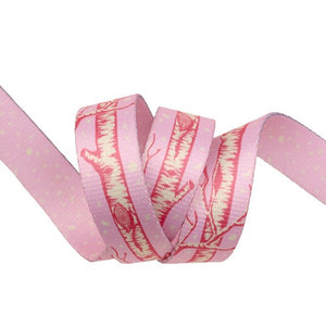 Full Moon Forest II Tula Pink 1" Webbing Little Tree in Honey