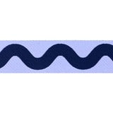 PRE-ORDER Big Squiggle in Marine 1-1/2" Webbing