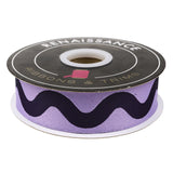 PRE-ORDER Big Squiggle in Ultraviolet 1-1/2" Webbing