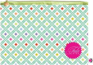 Roar Tula Pink Trifecta Medium Zip Bag