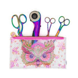 Full Moon Forest II Tula Pink Hootie Pencil Pouch