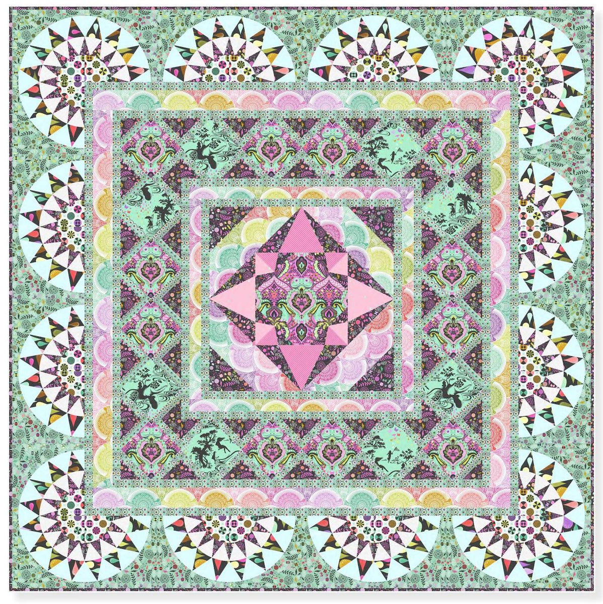 PRE-ORDER Amphibian Majesty Quilt Kit featuring Prince Charming Deja V ...