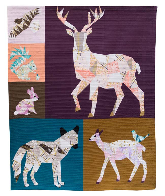 Forest Abstractions Quilt Pattern