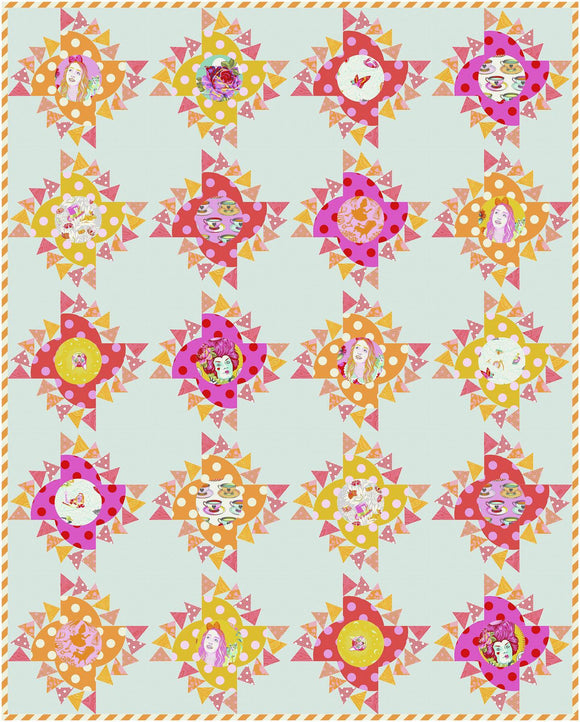 Wonder Down The Rabbit Hole Quilt Kit