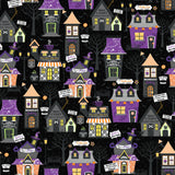 Hometown Halloween Candy Corn Quilt Shoppe Quilt Kit - SEWING