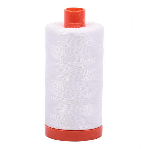 Aurifil Large Spool 50wt. Thread White