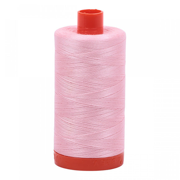 Aurifil Large Spool 50wt. Thread Baby Pink