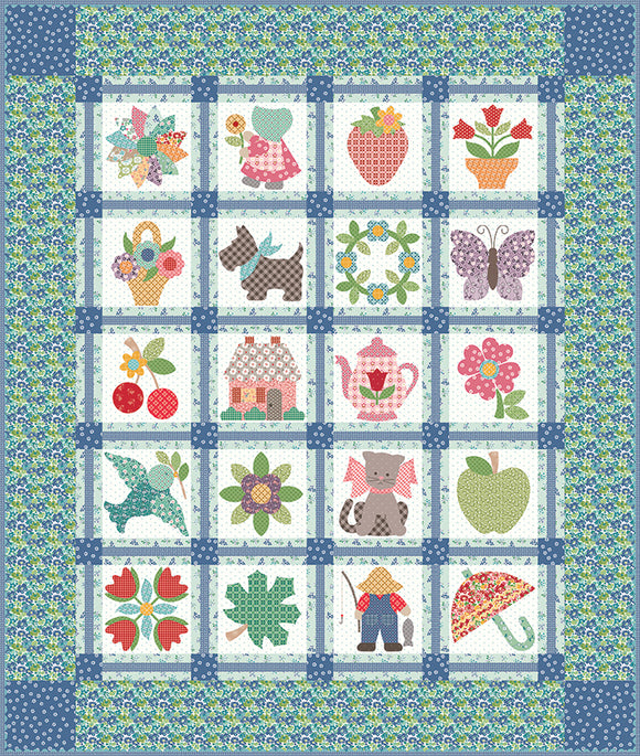 Bee Vintage Sampler Quilt Kit by Lori Holt