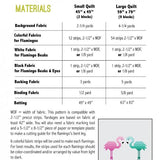 Florence Flamingo Quilt Pattern