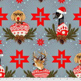 Merry and Bright Quilt Kit featuring Holiday Homies Flannel by Tula Pink