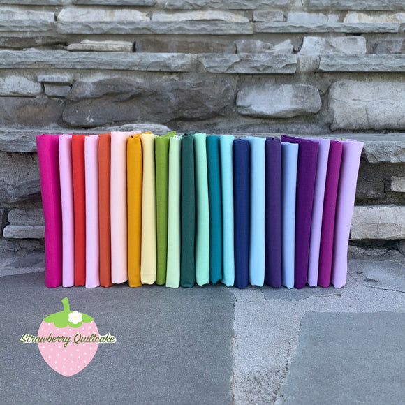Mythical Tula Solids Half Yard Bundle