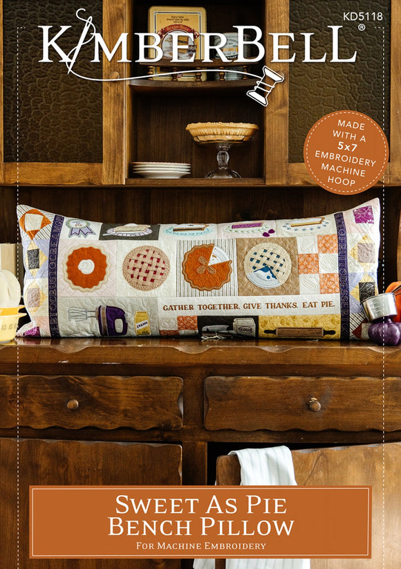 Sweet As Pie Pillow Embroidery Kit