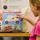 Two Scoops Bench Pillow Embroidery Kit