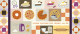 Sweet As Pie Pillow Embroidery Kit