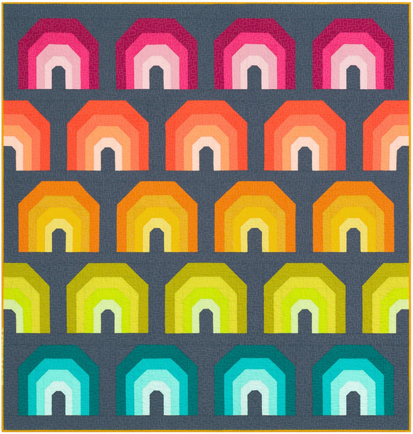 Polychromatic Quilt Kit by Elizabeth Hartman
