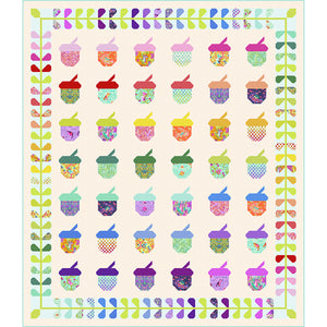 Nutty Quilt Kit featuring Tiny Beasts by Tula Pink