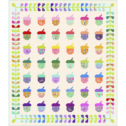 Nutty Quilt Kit featuring Tiny Beasts by Tula Pink