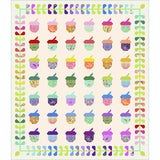 Nutty Quilt Kit featuring Tiny Beasts by Tula Pink
