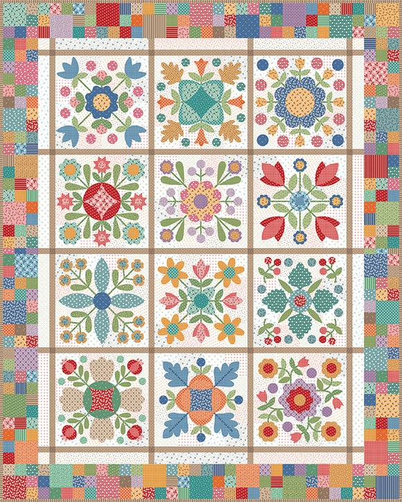 Prairie Meadow Quilt Kit by Lori Holt