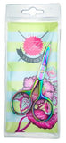Tula Pink Large Ring Micro Tip Scissors