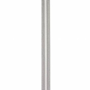 Black and White Nickel Coil Zippers