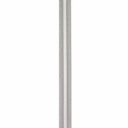 Black and White Nickel Coil Zippers