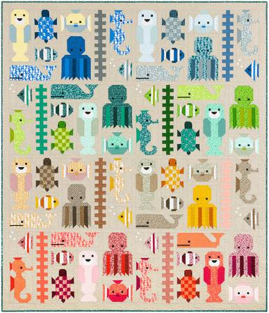 Awesome Ocean Quilt Pattern Book