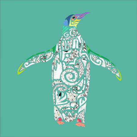 Picasso Penguin Quilt Kit