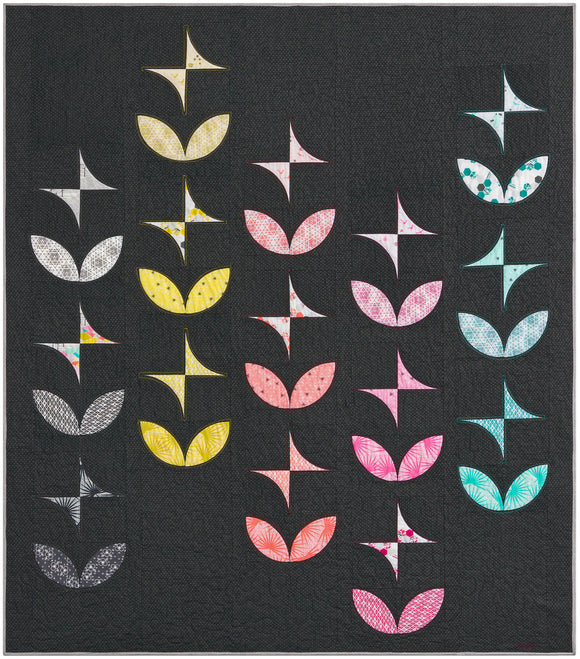 Orange Peels & Pinwheels Quilt Pattern