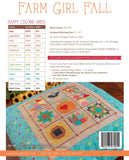 PRE-ORDER Farm Girl Fall Sampler Cross Stitch Set