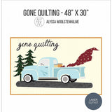 Gone Quilting Vintage Blue Quilt Kit